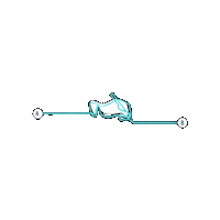 A-B Hand Sticker by Student Project House