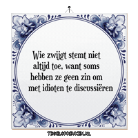 Nl Rust Sticker by Tegelspreuken.nl