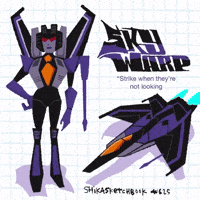 Transformers Shikasketchbook GIF by Stella 52