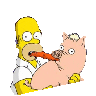 homer STICKER by imoji