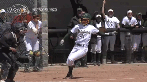 yell north dakota state GIF by NDSU Athletics