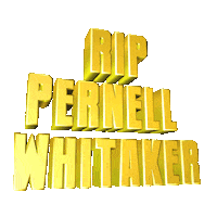 pernell whitaker text Sticker