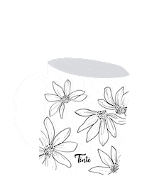 tintepapelaria cafe coffeetime Ilustração caneca Sticker