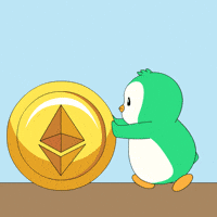 Penguin Rolling GIF by Abster