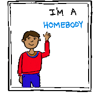 atablespoonoflife home friend quarantine casa Sticker