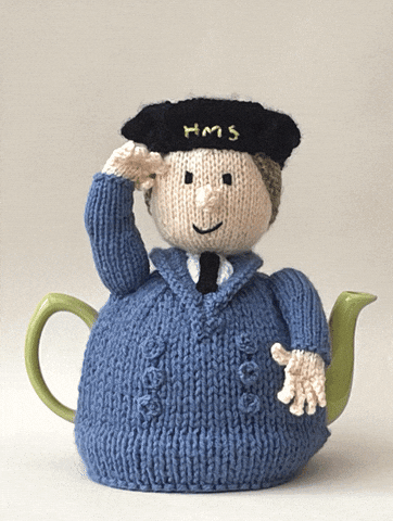 Saluting World War 2 GIF by TeaCosyFolk