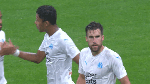 Good Morning Hello GIF by Olympique de Marseille