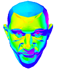 Art Face Sticker by badblueprints