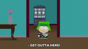 angry kyle broflovski GIF by South Park 