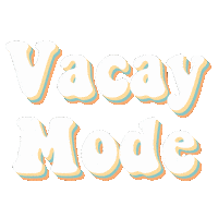 Vacation Vacay Sticker
