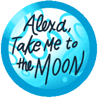 Outer Space Sticker by Alexa99