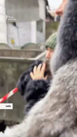Woman Has Emotional Response When Reunited With Pet Birds After Deadly Strike in Kyiv