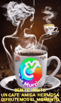 Coffee Rosa GIF by Murcianys LLC
