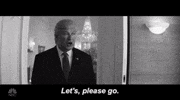 let's please go donald trump GIF by Saturday Night Live