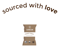 Coconut Love Sticker by Almond Cow