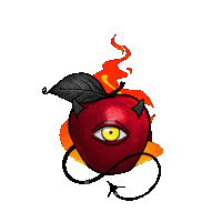 Halloween Fire Sticker by stefankokovic