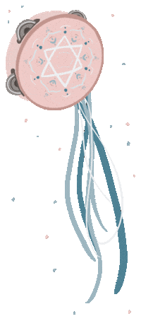 Jewish Hebrew Sticker