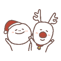 Happy Merry Christmas Sticker
