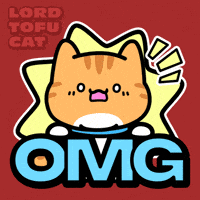 Tabby Cat Wow GIF by Lord Tofu Animation