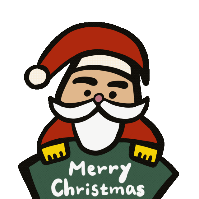 Merry Christmas Sticker