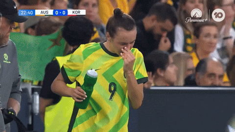 Caitlin Foord Nose GIF by Football Australia