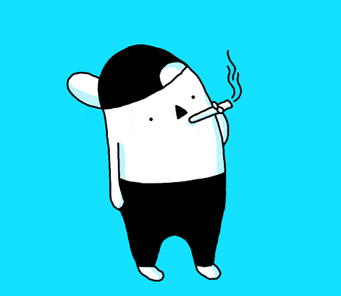 Smoke Cool Beans GIF by garbageparty