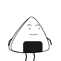Happy Rice Ball Sticker