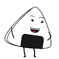 Happy Rice Ball Sticker