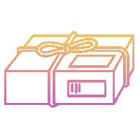 Online Shopping Shipping Sticker by Vicky&Nico
