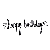 Happy Birthday Bday Sticker