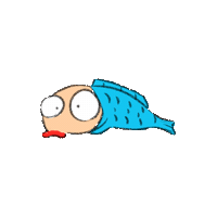 Fish 屎蓋 Sticker by ShiGai