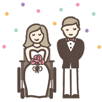 Wedding Sticker by Polka Dot Bride