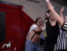 mick foley wrestling GIF by WWE