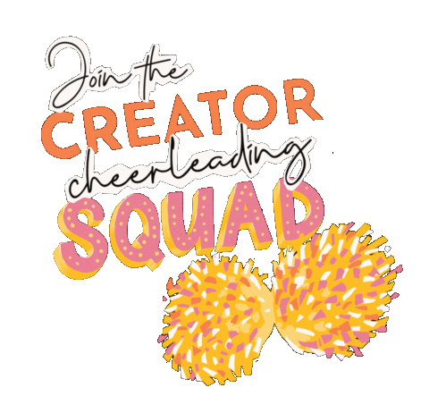 Squad Cheerleading Sticker by HEY CREATOR