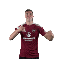 Bizeps Sticker by 1. FC Nürnberg
