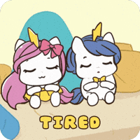 Tired Burnout GIF by Brave Unicorn