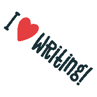 Writing Author Sticker by Lulu Press