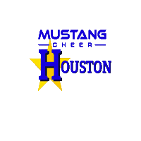 Cheerleading Sticker by Mustang Cheer