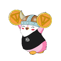 Crypto Penguin Sticker by Pudgy Penguins
