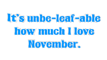 Fall Season Text Sticker by OpticalArtInc.