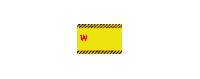Dusafe sign warning danger dusafe Sticker