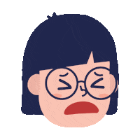 SIRCLO happy cry expression store Sticker