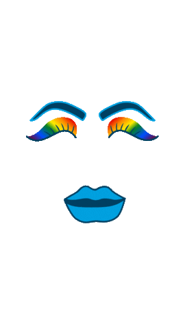 mardi gras face Sticker by ANZ