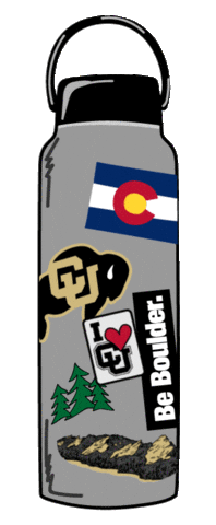 University Of Colorado Sticker by CUBoulder