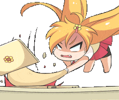 Angry Bat Sticker by Jin