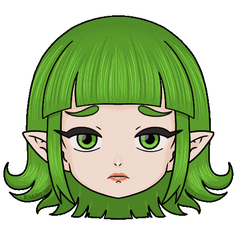 Tired Lisa Sticker