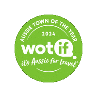 Travel Aussie Sticker by Wotif