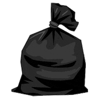 Cleaning Garbage Sticker by Live Simply by Annie