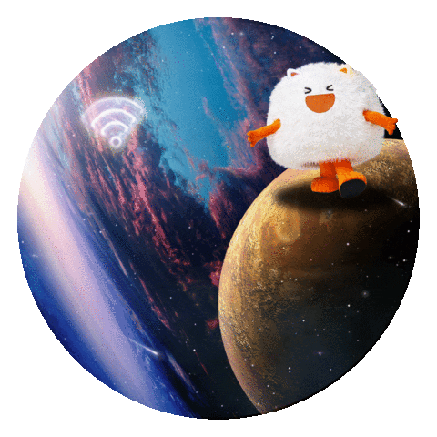Home Earth Sticker by Telekom Malaysia