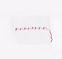 Yusunnnnnnn embroidery glas2022 mind reading GIF